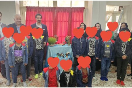 دید و بازدید نوروزی دکتر ابریشمی راد، شهردار کاشانیِ شهرستان شاهین شهر با فرزندان تحت پوشش بهزیستی در خانه های کودک و نوجوان